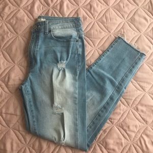 KanCan Mid-Rise Skinny Ankle Stretch Jean